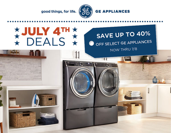 Save up to 40% on GE